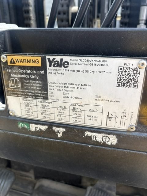 2020 Yale GLC080VX-BCS - Image 2